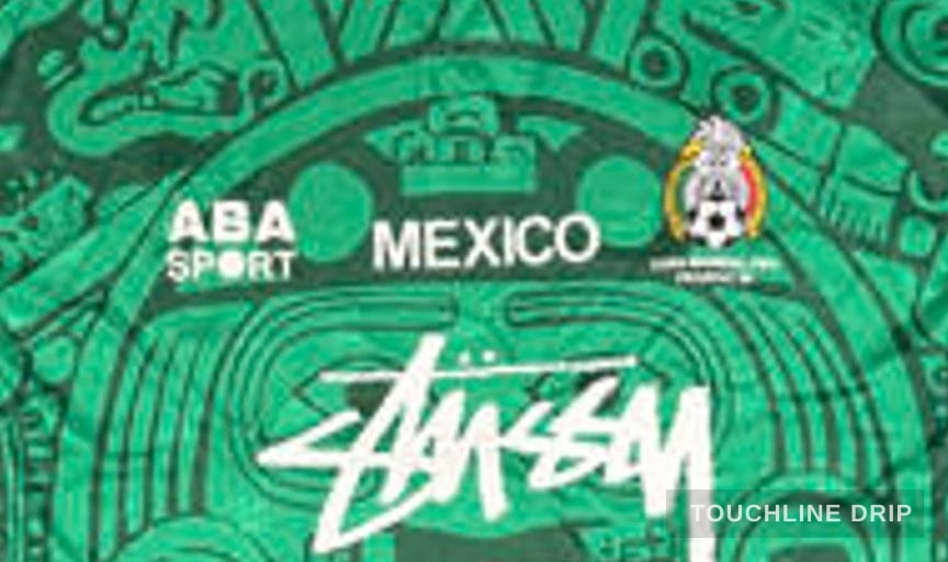 logo closeup detail image of Mexico 98 Home
