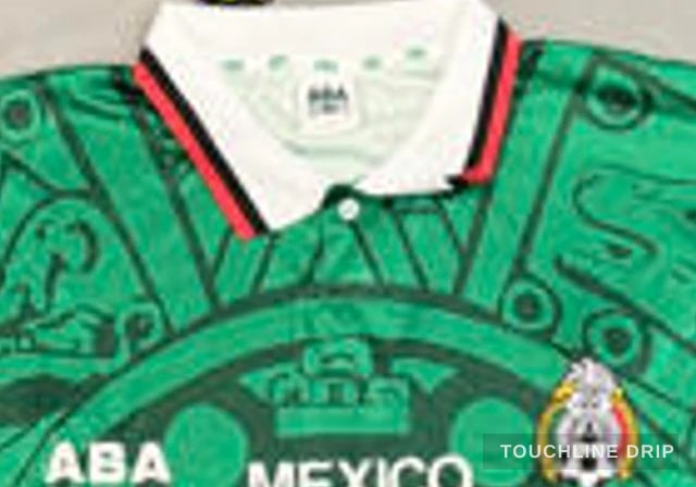 collar detail image of Mexico 98 Home
