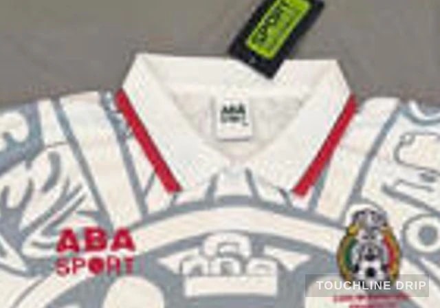 collar detail image of Mexico x Stussy 98 Away White