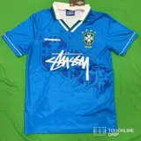 Front product image of Stussy x Umbro 96 Blue Away Jersey
