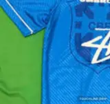 sleeve detail image of Stussy x Umbro 96 Blue Away Jersey