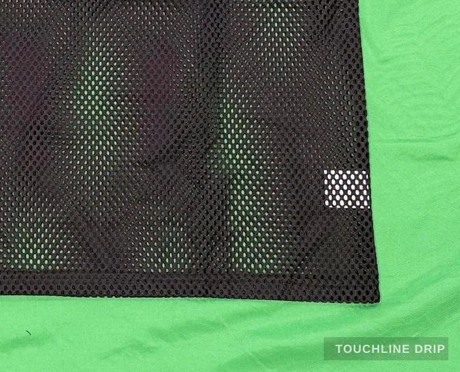 patch closeup detail image of Stussy Sport Mesh Jersey - Black