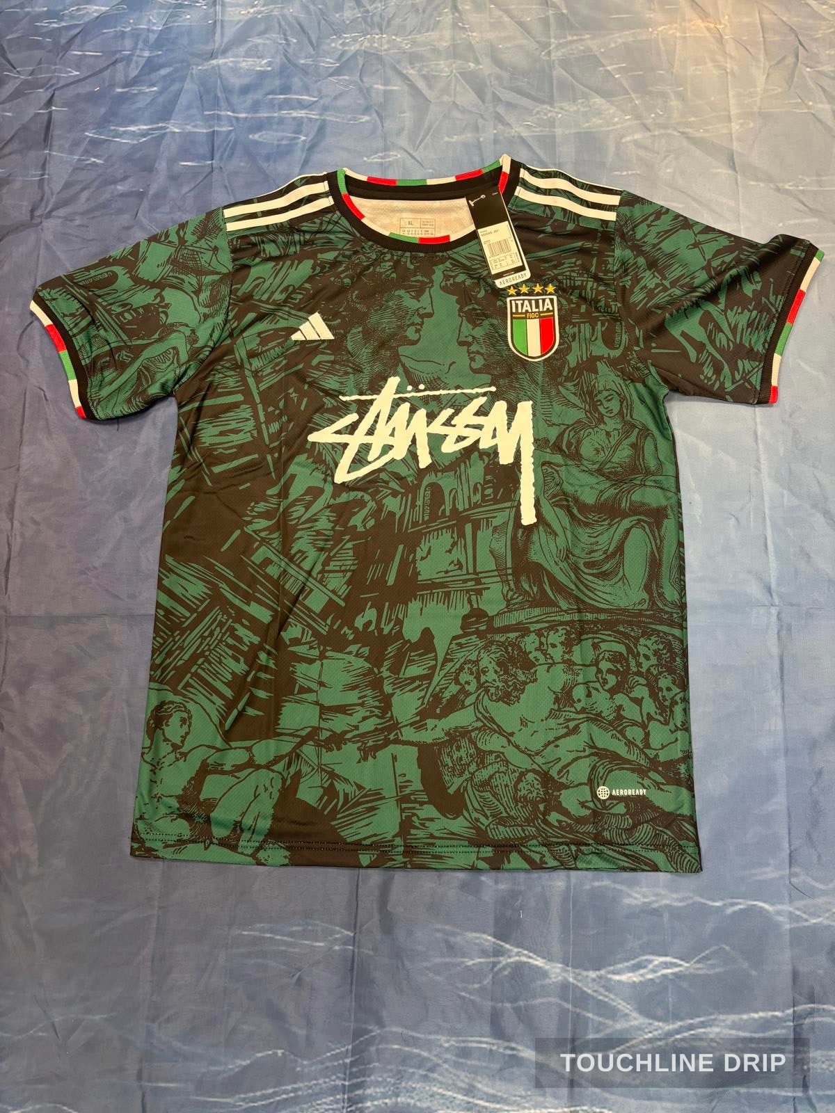 Front product image of Stussy x Italy 2024 Special Edition Jersey