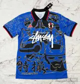 Front product image of Tokusatsu-inspired Japan JFA Concept Jersey - Blue Samurai Edition
