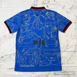Back product image of Tokusatsu-inspired Japan JFA Concept Jersey - Blue Samurai Edition
