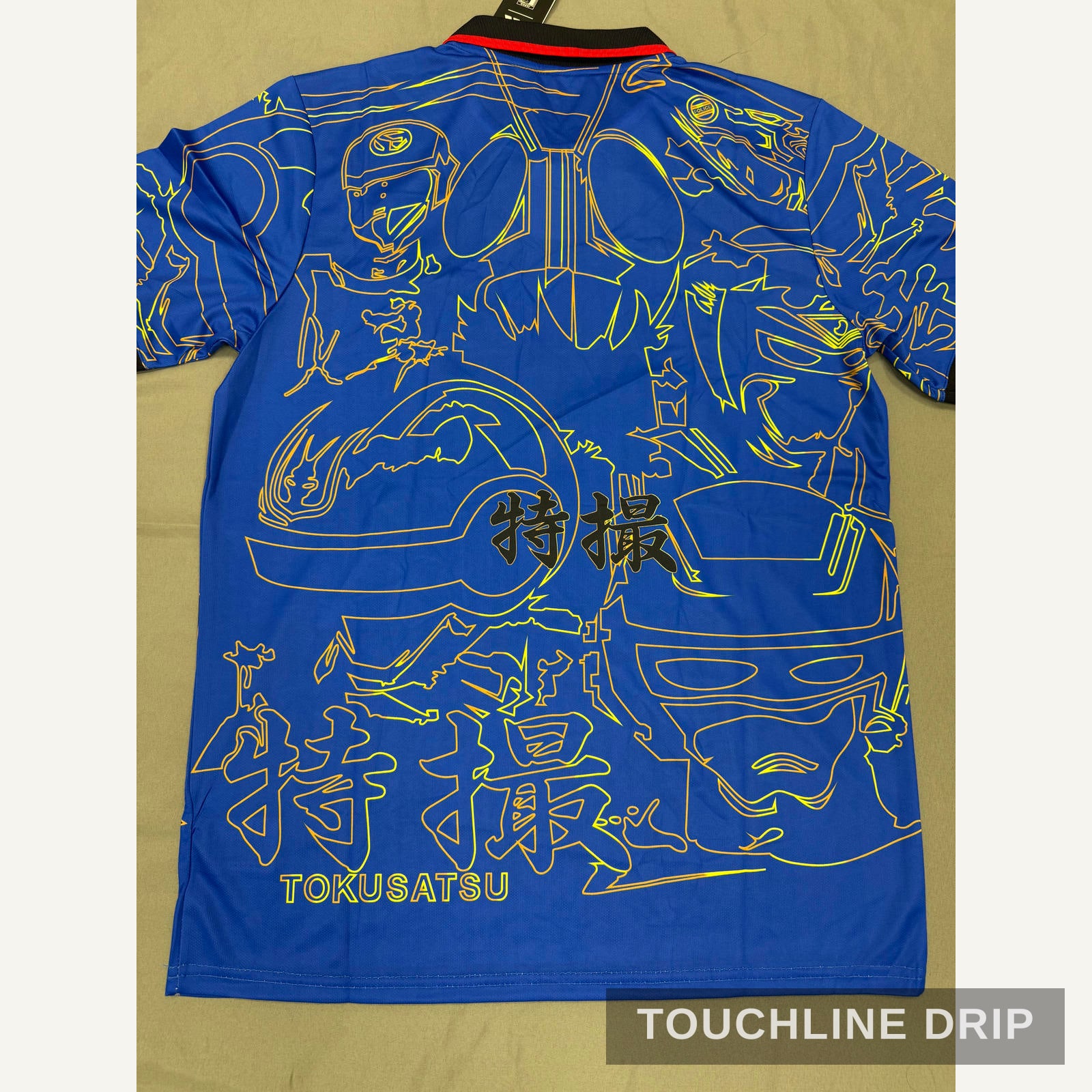 Back product image of Tokusatsu-inspired Japan JFA Concept Jersey - Blue Samurai Edition (TKS-JPN-JFA-BSE-JSY)