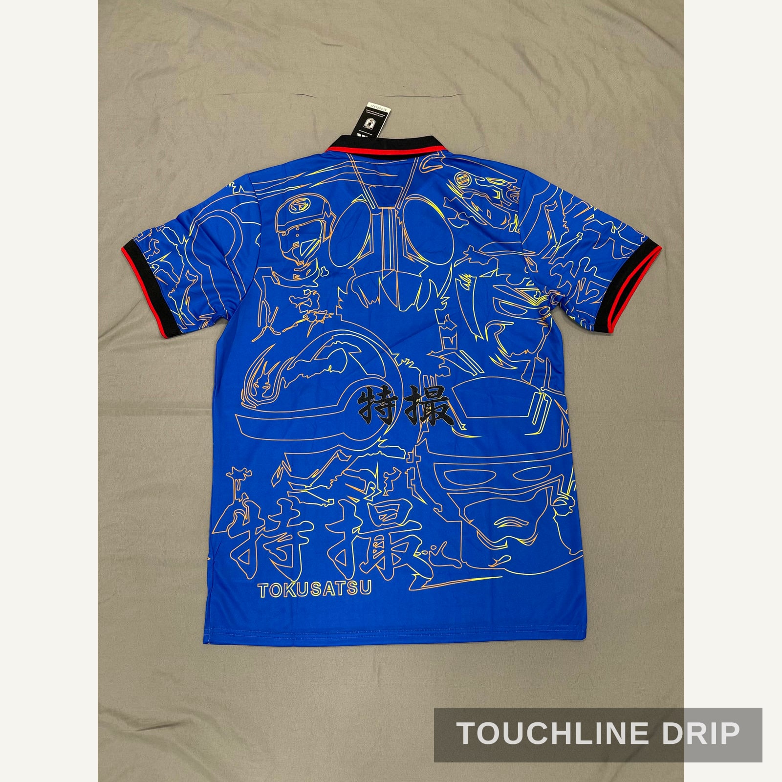 Detail product image of Tokusatsu-inspired Japan JFA Concept Jersey - Blue Samurai Edition (TKS-JPN-JFA-BSE-JSY)
