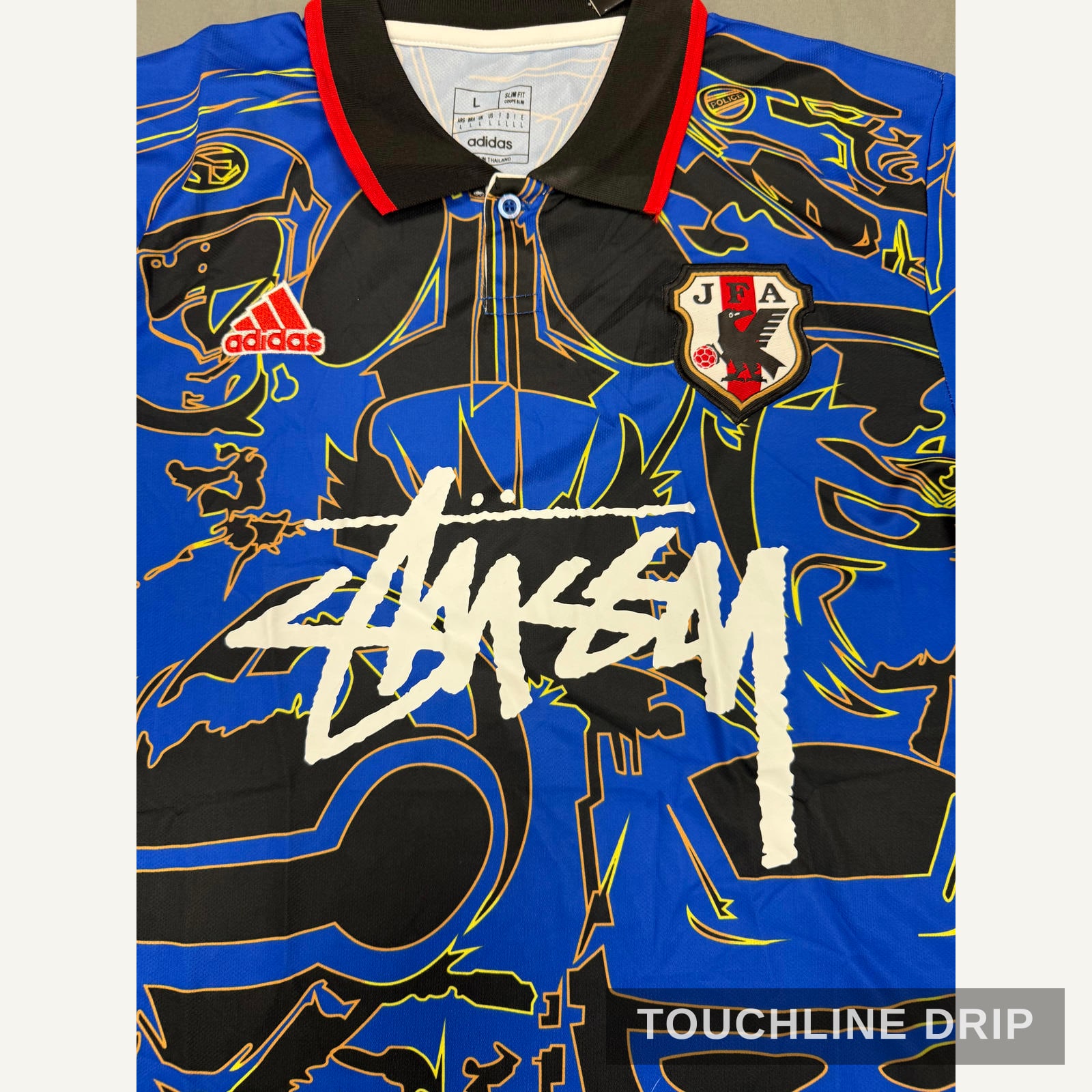 Detail product image of Tokusatsu-inspired Japan JFA Concept Jersey - Blue Samurai Edition (TKS-JPN-JFA-BSE-JSY)