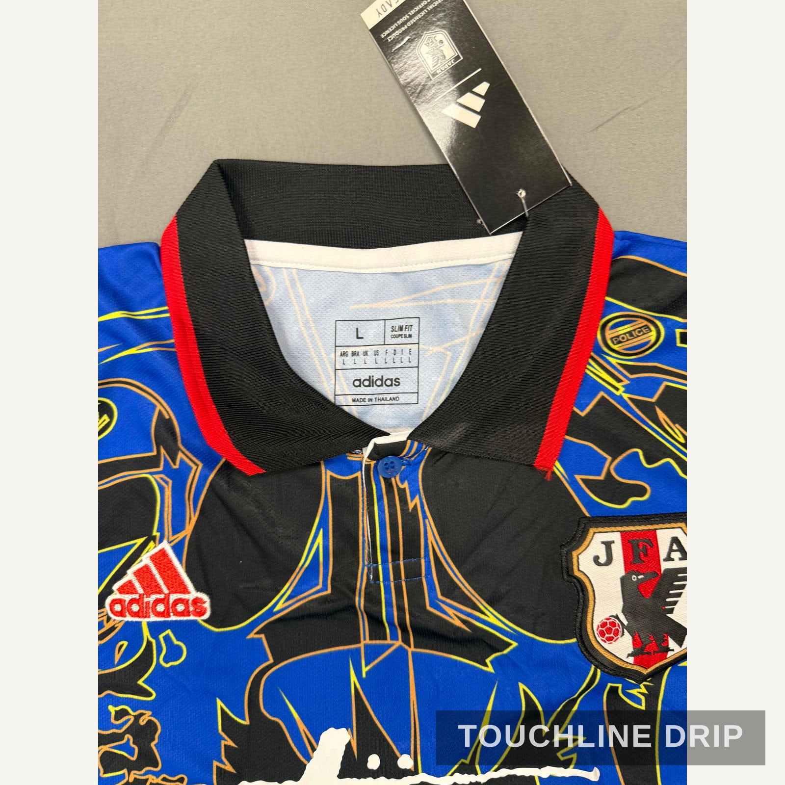Detail product image of Tokusatsu-inspired Japan JFA Concept Jersey - Blue Samurai Edition (TKS-JPN-JFA-BSE-JSY)