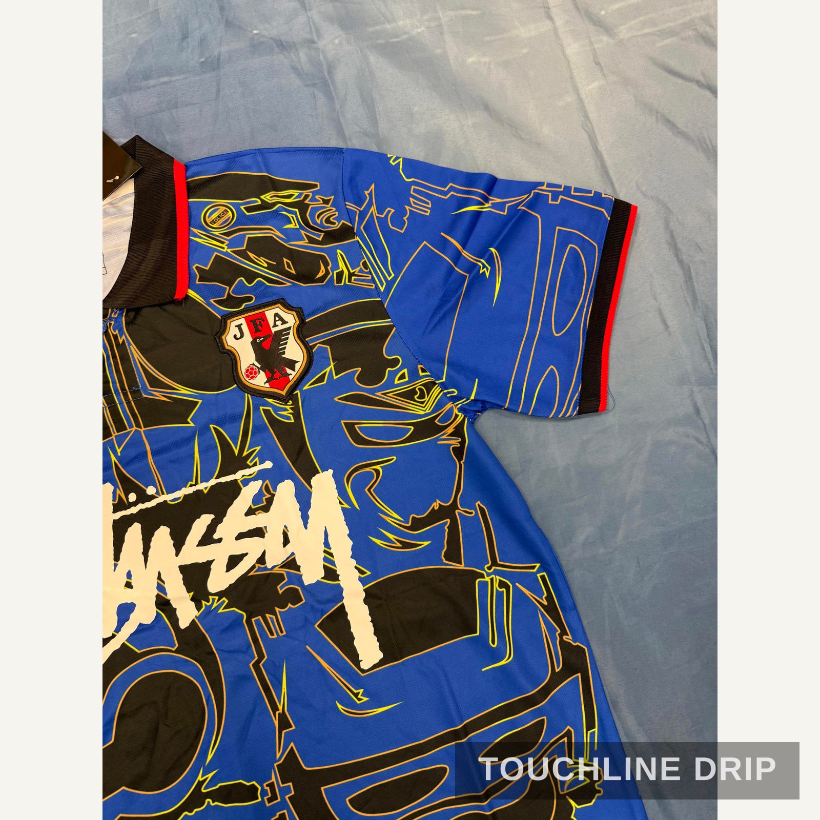Detail product image of Tokusatsu-inspired Japan JFA Concept Jersey - Blue Samurai Edition (TKS-JPN-JFA-BSE-JSY)