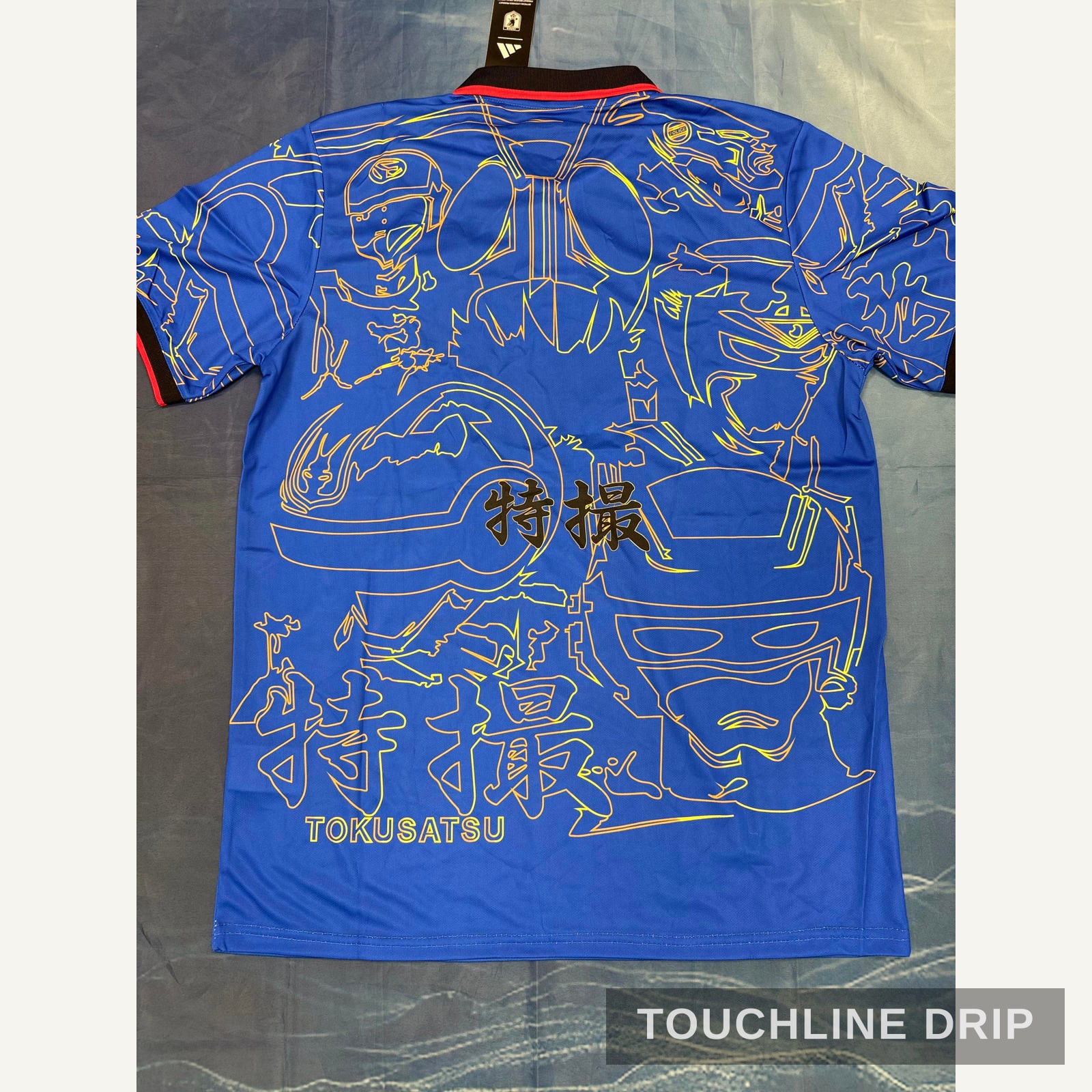 Detail product image of Tokusatsu-inspired Japan JFA Concept Jersey - Blue Samurai Edition (TKS-JPN-JFA-BSE-JSY)