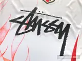 Detail product image 4 of Y-3 x Stussy x Japan "rising Phoenix" Limited Edition Jersey - White/red Flame